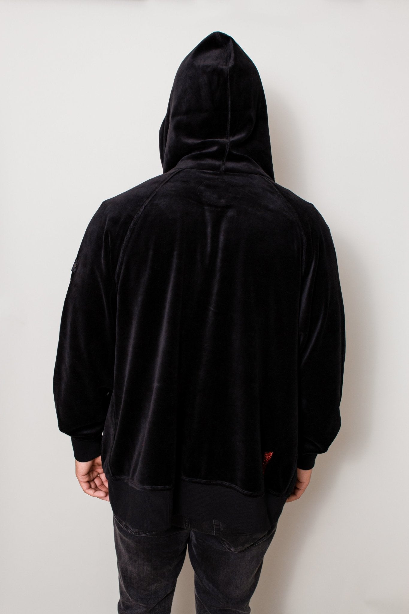 THE MASON VELOUR MENS HOODIE - Thumb United